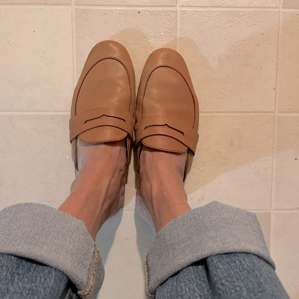 Born loafer mules